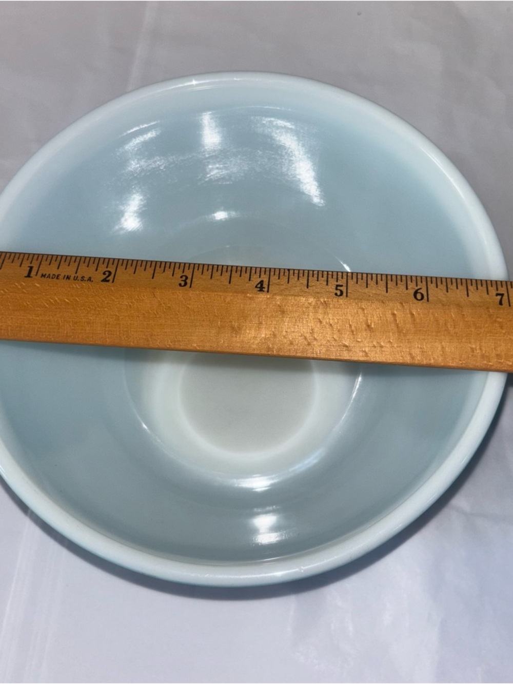 2 Vintage Pyrex Primary Color Americana? Turquoise Blue 401 402 - Picture 11 of 14